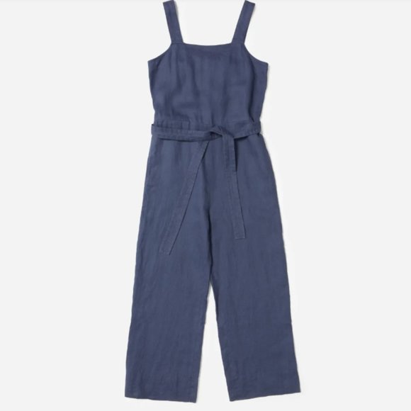 Everlane Pants - Everlane Linen Square-Neck Jumpsuit nwot